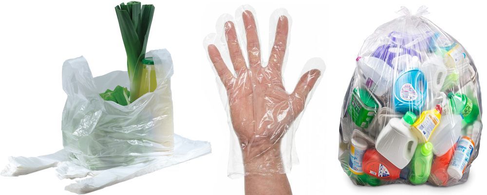 LDPE en HDPE plastic