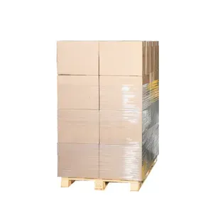 Pallet ingewikkeld in LLDPE folie