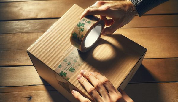 Papier tape: verpakkingstape van de toekomst
